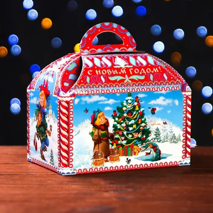 Подарочная коробка «Емеля» 18.5×12.5×19 см