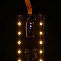Внешний аккумулятор CRR-32, 10000 мАч, 2 USB, Type-C, 2 А, дисплей, чёрный