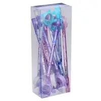 Ручка-прикол Calligrata &laquo;Блеск киска&raquo;, чёрный стержень, гелевая, МИКС