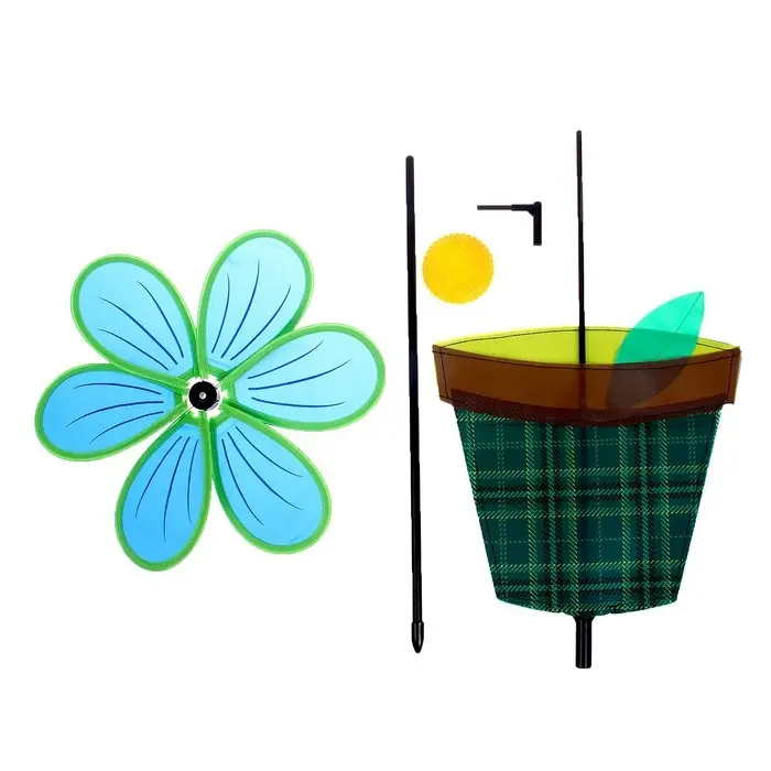 Ветерок «Цветок в горшке», цвета МИКС Ветерок «Цветок в горшке», цвета МИКС