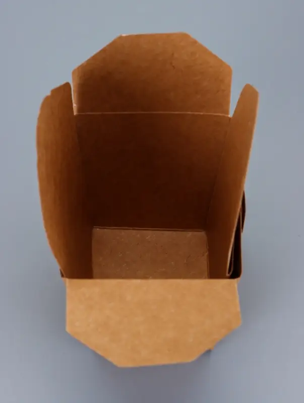 Коробка крафтовая для лапши вок, 7.5&times;6.6&times;9.3 см