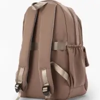 Рюкзак школьный &laquo;Котик&raquo;, 3 кармана, 2 отделения, 29&times;14&times;44 см, бежевый