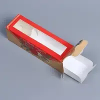 Коробочка для макарун &laquo;Новогодняя почта&raquo; 18 х 5,5 х 5,5 см