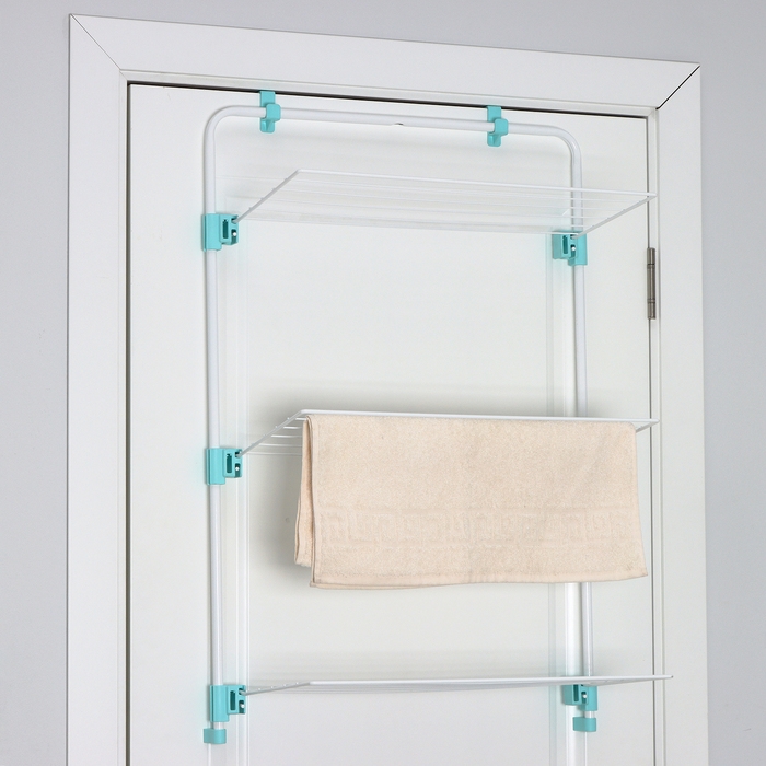 Сушилка для белья навесная, рабочая длина 11 м, цвет белый Сушилка для белья навесная, рабочая длина 11 м, цвет белый