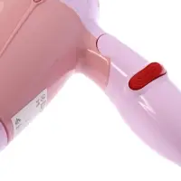 Фен Luazon LF-23, 800 Вт, 2 режима, складная ручка, розовый