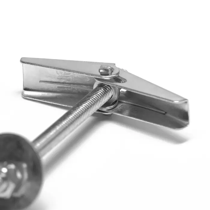 Анкер ТУНДРА, потолочный, пружинный, с крюком, оцинкованный, М5х75 мм