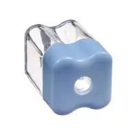 Точилка ErichKrause Wave Mini Pastel Bloom, с контейнером, МИКС