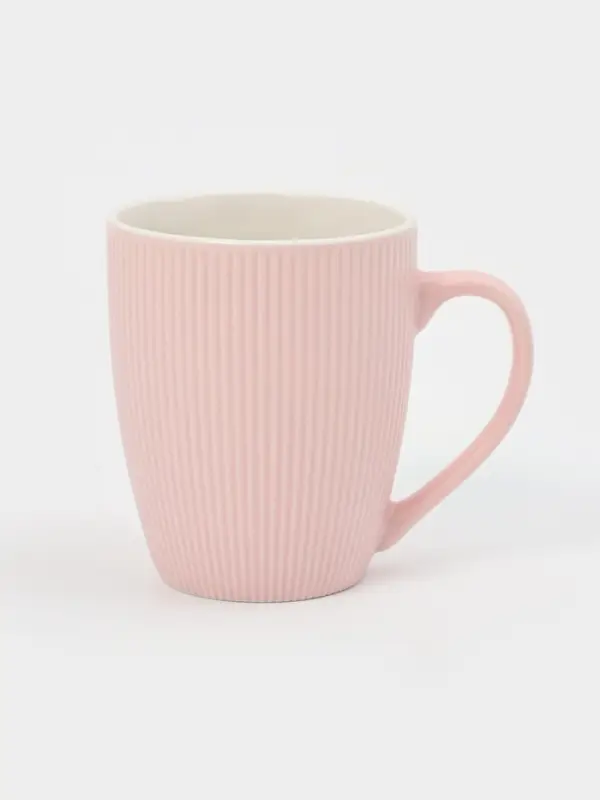 Набор кружек 4 шт  "Линии"  размер 12х9х10 см, 4 цвета