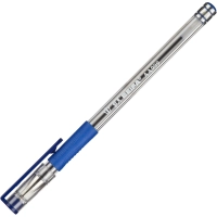 Ручка шариковая неавтомат. Beifa АА999 0,5мм синий с рез.манж.Китай