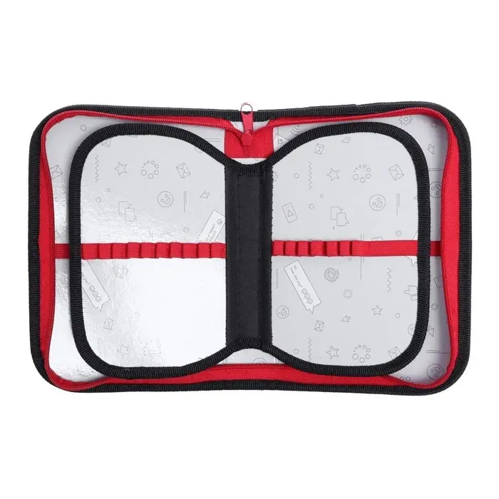 Пенал школьный, 3 секции, 14&times;21&times;4 см &laquo;Паук&raquo;