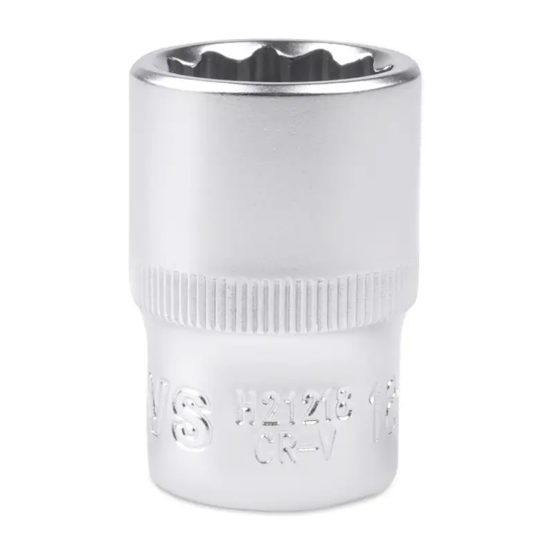 Головка торцевая 12-гранная 1/2''DR (18 мм) AVS H21218