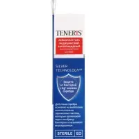 Лейкопластырь медицинский бактерицидный TENERIS Universal, полимерная основа, 7.6&times;1.9 см, 20 шт.