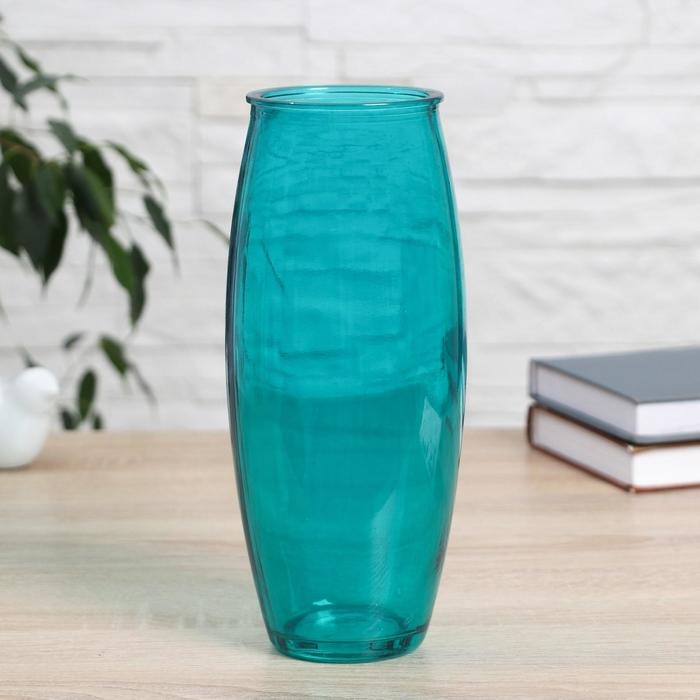 Ваза  Ваза "Бирюза" d-7см, 9,5х23,5см