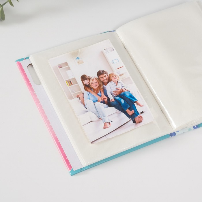 Фотоальбом 100 фото 13х18 см с окном Фотоальбом 100 фото 13х18 см с окном "Наше счастье" 15,5х19,5 см