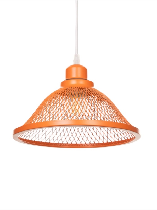 Светильник Robert 1х40Вт Е27 пр-1м неон оранжевый 24х24х14см Светильник Robert 1х40Вт Е27 пр-1м неон оранжевый 24х24х14см