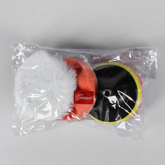 Круг для полировки TORSO, 100 мм, набор 4 предметов