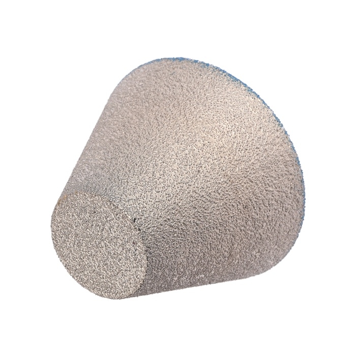 Фреза алмазная конусная ТУНДРА, 35 - 75 мм, для обработки мрамора, гранита и керамики Фреза алмазная конусная ТУНДРА, 35 - 75 мм, для обработки мрамора, гранита и керамики