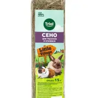 Сено луговое для грызунов и кроликов, 15л, серия LITTLE VILLAGE