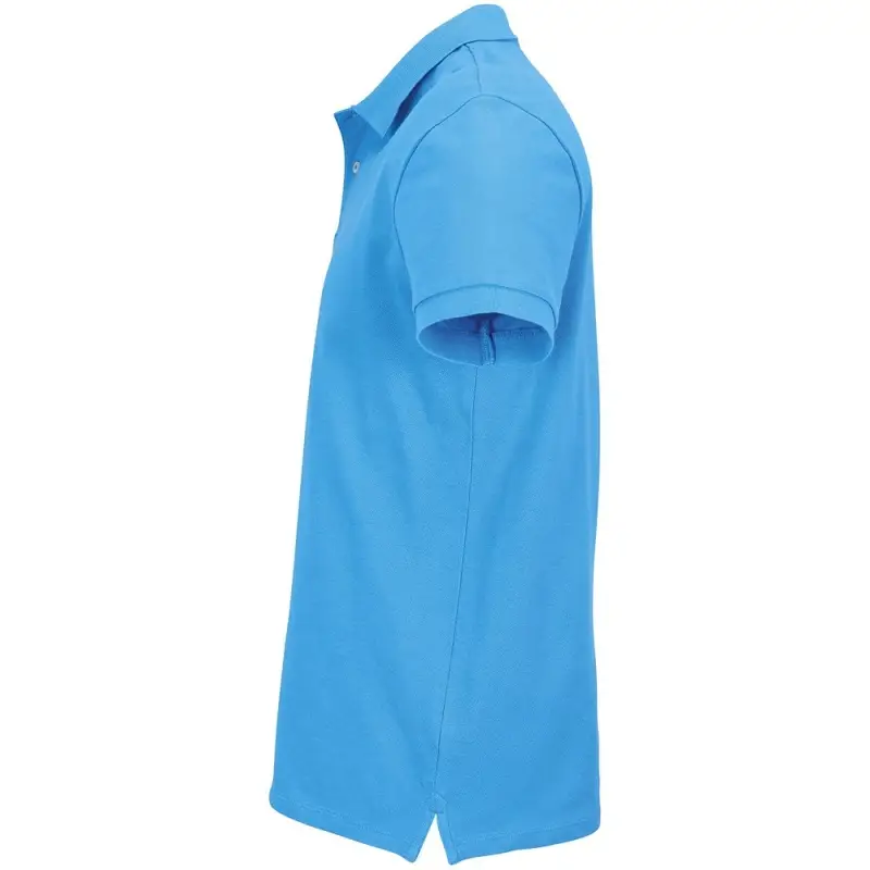 Рубашка поло унисекс Pacific, ярко-бирюзовая, размер S