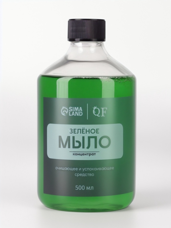 Мыло зеленое концентрат 500 мл QF Мыло зеленое концентрат 500 мл QF