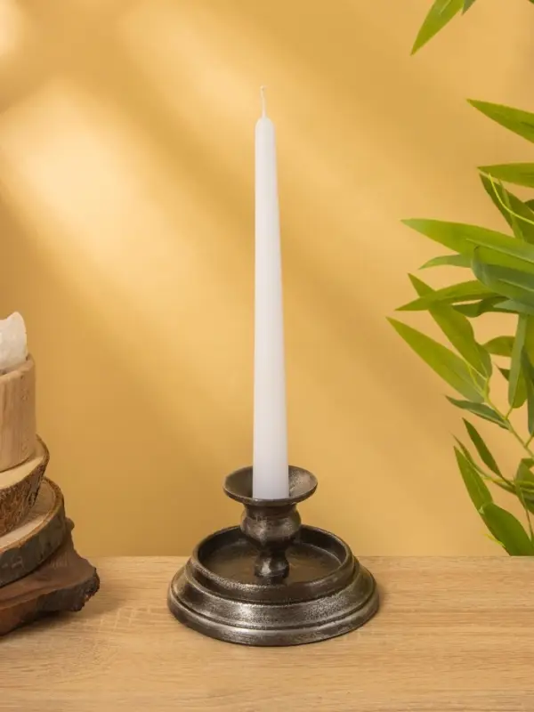 Подсвечник "Ретро серия Йорк" алюминий 12х12х7 см