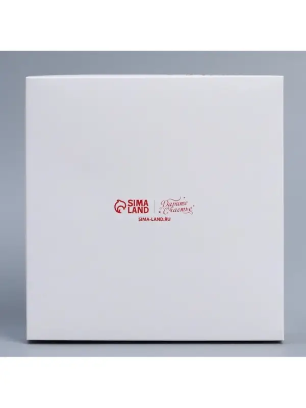 Коробка кондитерская для муссовых пирожных &laquo;Подарок&raquo;, 17.8&times;17.8&times;6.5 см