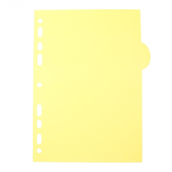 Разделитель листов A5 (210 x 165 мм) цветовой, 5 листов, Разделитель листов A5 (210 x 165 мм) цветовой, 5 листов, "deVENTE. Pastel" полипропилен 140 мкм, индивидуальная упаковка