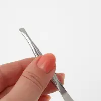 Пинцет скошенный, широкий, 8.5 см