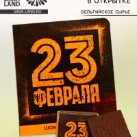Подарочный шоколад &laquo;23 февраля&raquo;, 5 г