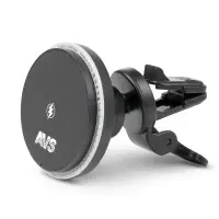 Держатель для смартфонов с беспр.зарядкой магнитный в дефлектор MagSafe AVS AH-02-WC
