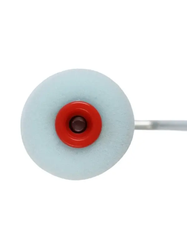 Валик ЛОМ, поролон, 150 мм, рукоятка d=6 мм, D=16 мм, 2 запасных шубки