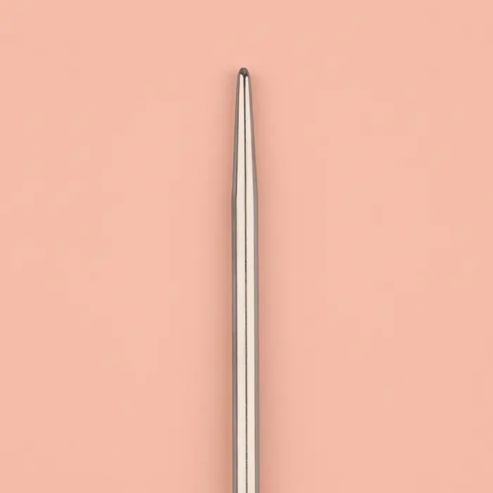 Спицы круговые, для вязания, с металлическим тросом, d=2.5 мм, 14/80 см Спицы круговые, для вязания, с металлическим тросом, d=2.5 мм, 14/80 см