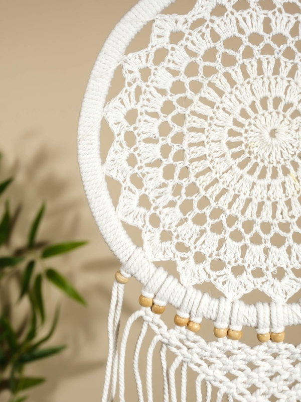 Ловец снов Ловец снов "Белый цветок" 22х75 см.