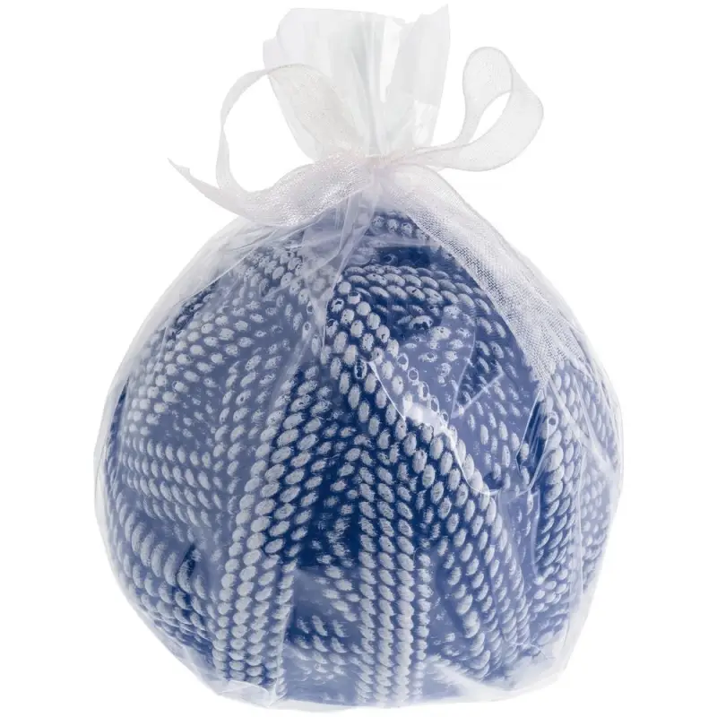 Свеча Kniteam, клубок, синий Свеча Kniteam, клубок, синий