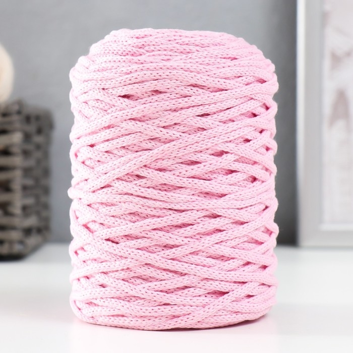 Шнур для вязания без сердечника 70% хлопок, 30% полиэстер ширина 3мм 100м/160±10гр (130) Шнур для вязания без сердечника 70% хлопок, 30% полиэстер ширина 3мм 100м/160±10гр (130)