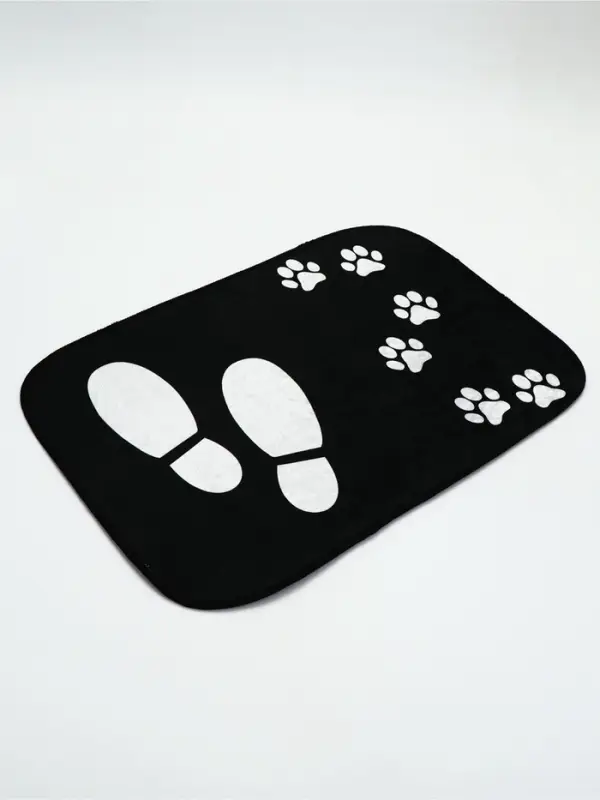 Коврик придверный &laquo;Следы&raquo;, 40&times;60 см