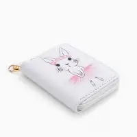 Кошелёк на молнии Выбражулька &laquo;Зайка&raquo;, белый
