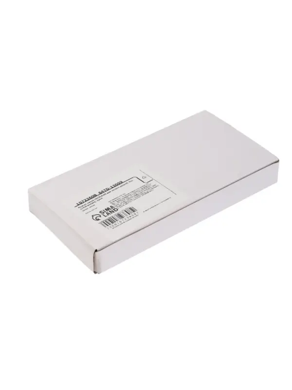 Корпус замка LOCKLAND для металлических дверей, без цилиндрового механизма, хром