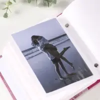Фотоальбом 100 фото "Картина с цветами"10X15см, ПП карм.
