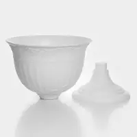 Вазон для цветов &laquo;Ангара&raquo;, 8 л, d=31 см, h=21 см, белый