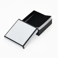 Набор коробочек подарочных 6 шт. под набор &laquo;Стиль&raquo;, 9&times;9 см, цвет чёрно-белый (10901369)