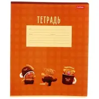 Тетрадь 12 листов в клетку, Hatber «Кофейные коты. Выпуск №1», блок офсет 60-65 г/м², МИКС