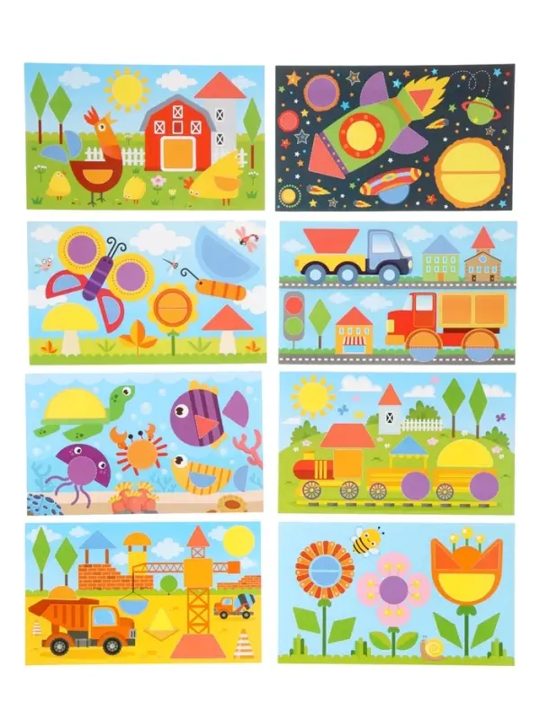 Магнитная игра Десятое Королевство &laquo;Мозаика магнитная с заданиями&raquo;