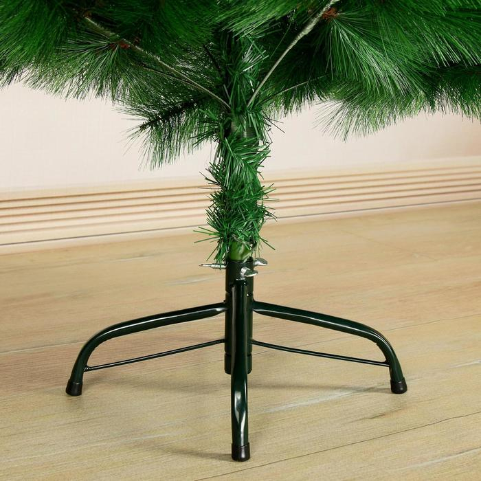 Кедр зеленый 120 см, d нижнего яруса 80 см, d иголок 10 см, 110 веток, металл подставка Кедр зеленый 120 см, d нижнего яруса 80 см, d иголок 10 см, 110 веток, металл подставка