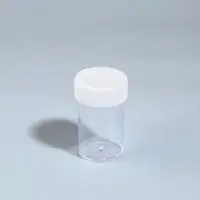 Баночка для хранения, 20 мл, белая, прозрачная
