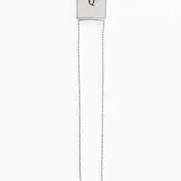 Кулон на цепочке &laquo;Молекула 01&raquo;, цвет серебро