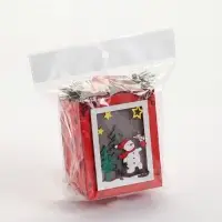 Ёлочная игрушка &laquo;Снеговик&raquo; 11&times;8 см, подвеска, от батареек AG10&times;3, свечение тёплое белое