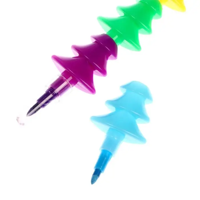 Карандаш восковой «Елочка» 5 цветов Карандаш восковой «Елочка» 5 цветов