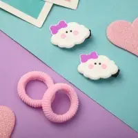 Набор для волос "Ариадна" (2 резинки, 2 зажима) облачко Набор для волос "Ариадна" (2 резинки, 2 зажима) облачко