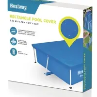 Тент для прямоугольных каркасных бассейнов, 264&times;174 см, 58105 Bestway